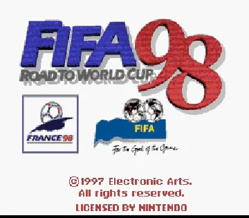 FIFA - A Caminho Da Copa 98 (Brazil) (En,Fr,De,Es,It,Sv) screen shot title